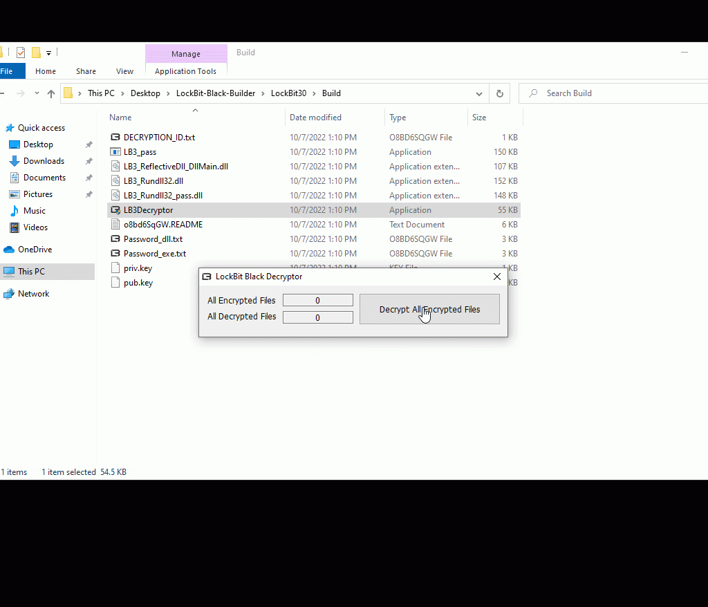 LOCKBIT BLACK 3.0 LEAKED FULLCRYPTERS