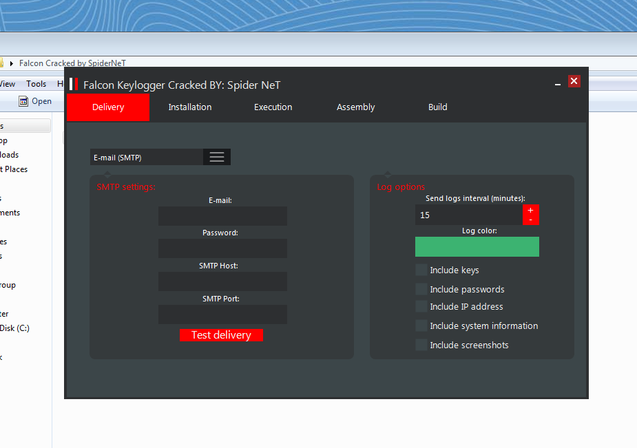 

Falcon Keylogger Cracked