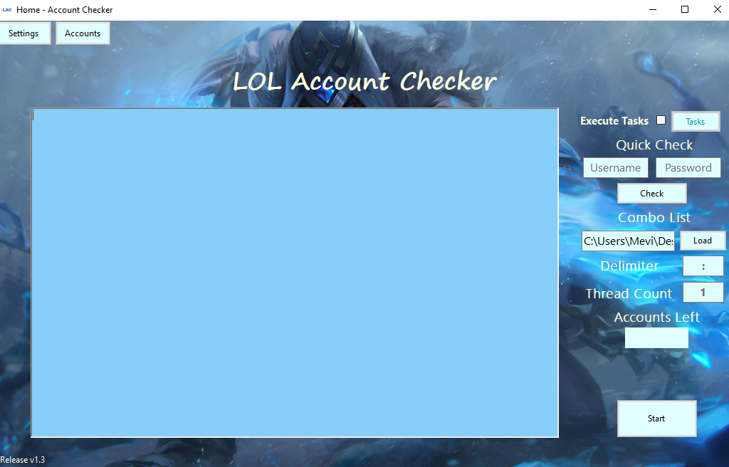LoL Account Checker